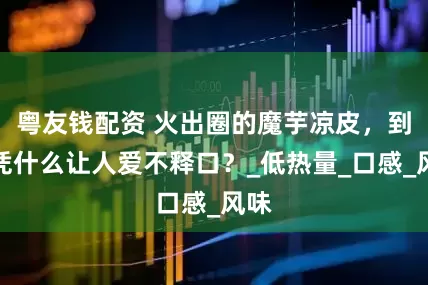 粤友钱配资 火出圈的魔芋凉皮，到底凭什么让人爱不释口？_低热量_口感_风味